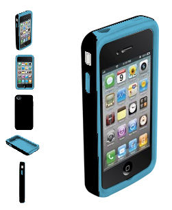 とにかく頑丈そうなiphone4用ケース おshinoブ