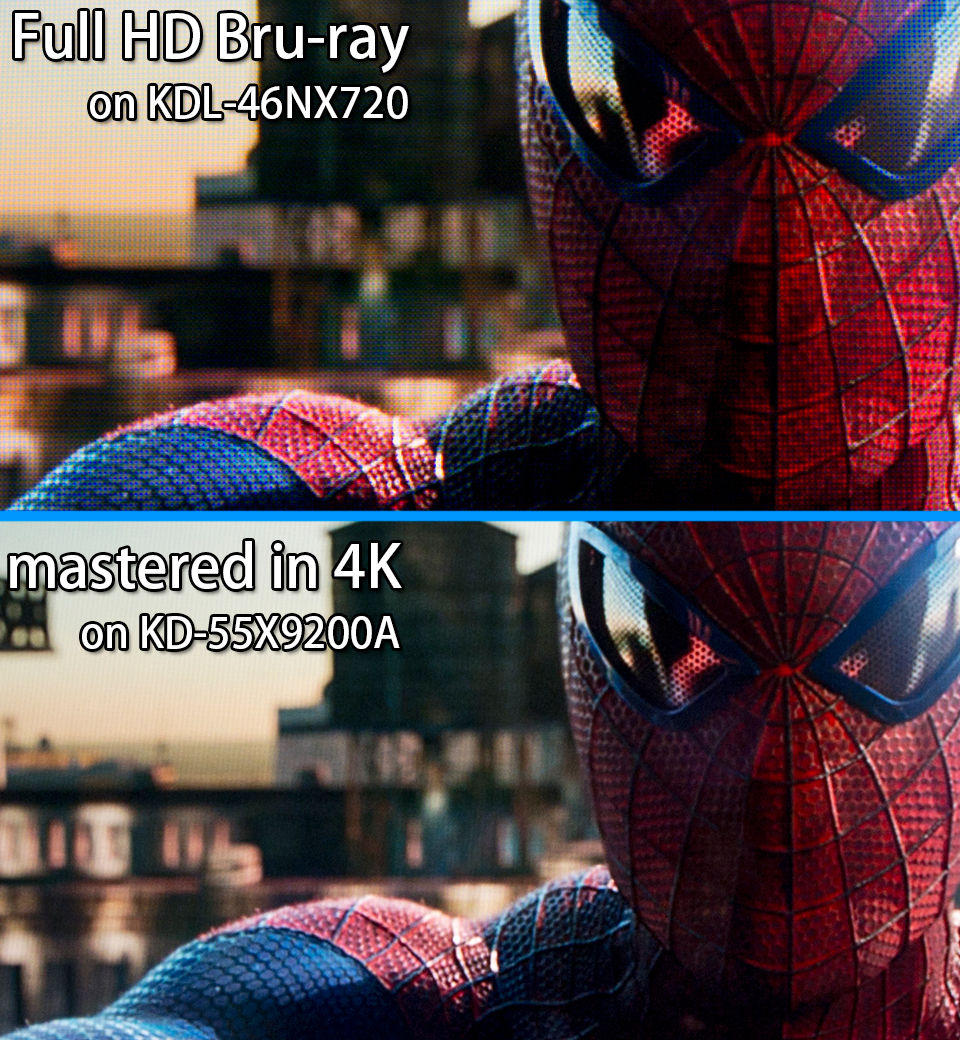 Sony 4k液晶 Kd 55x90a レビュー その5 Mastered In 4k Blu Rayを見てみた おshinoブ