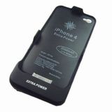 iPhone 4/4S バッテリー内蔵 ハードケース 大容量2350mAh ブラック Portable Power Case for iPhone4/4S