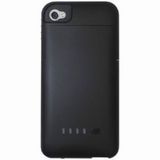 iPhone 4/4S バッテリー内蔵 ハードケース 大容量1900mAh ブラック Portable Power Case for iPhone 4/4S 日本語説明書付き