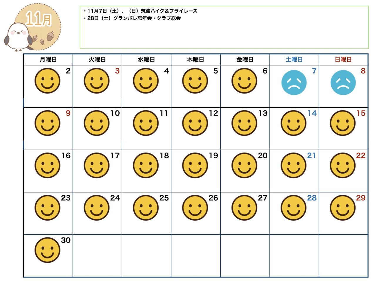 11月