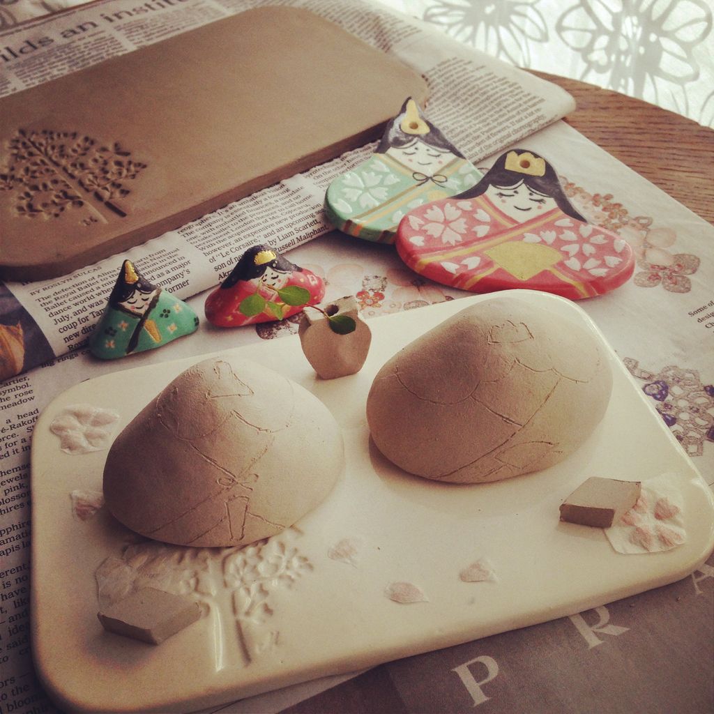 お雛様に絵付け教室14 満席になりました Horime絵日記 お雛様に絵付け教室14 満席になりました Horime絵日記