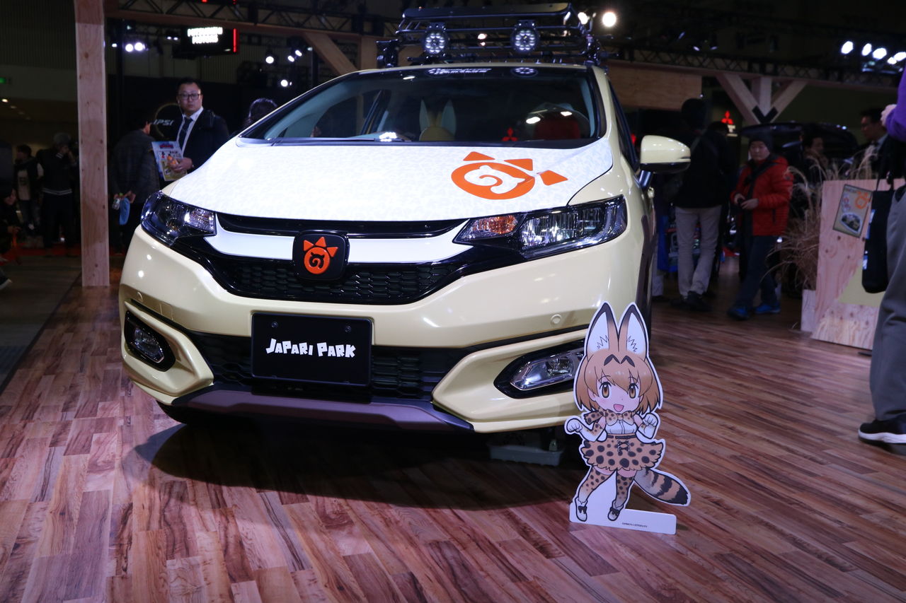 けもフレフィット けものフレンズ コラボがあったよ 東京オートサロン Tas18 東雲合奏団のblog