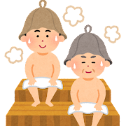 ofuro_sauna_hat_man