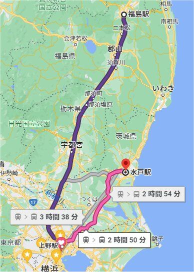 水戸－福島（列車）