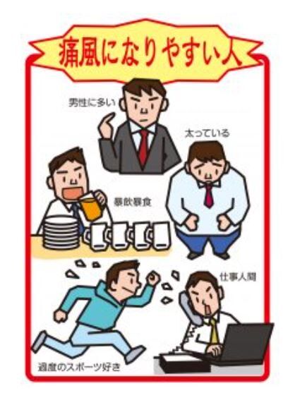 痛風になりやすい
