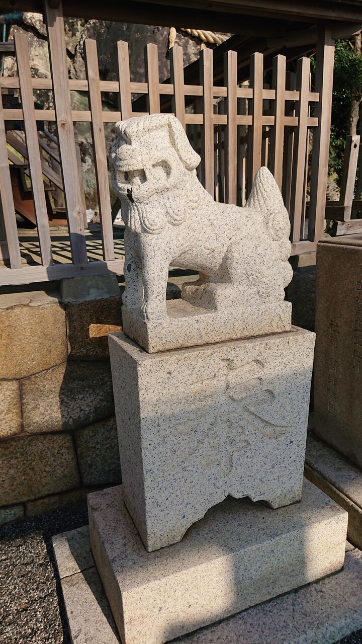 狛これ】赤間神宮の狛犬。～中国生まれと元財閥生まれの狛犬。 ＆和布