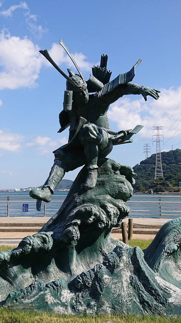 刀剣遠征】山口・広島の旅②下関散策/壇之浦古戦場址(みもすそ川公園