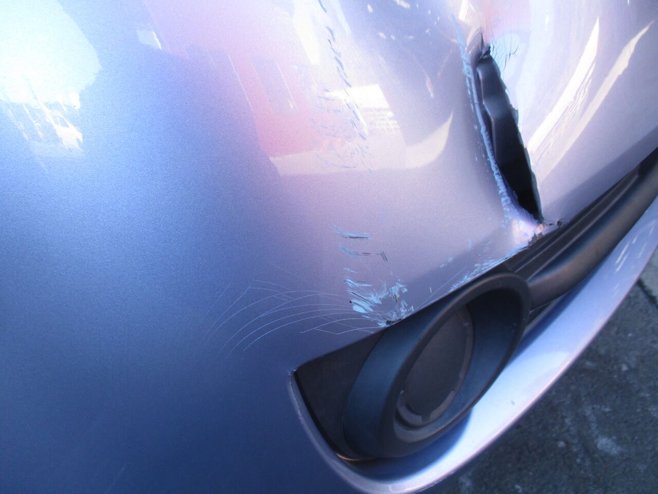 デミオ ｄｙ３ｗ フロントバンパー交換 ヘッドライト修理 新生オート飯能 みんなのブログ