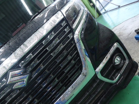 スペーシアカスタム（MK53S）スプラッシュガード交換 : 新生