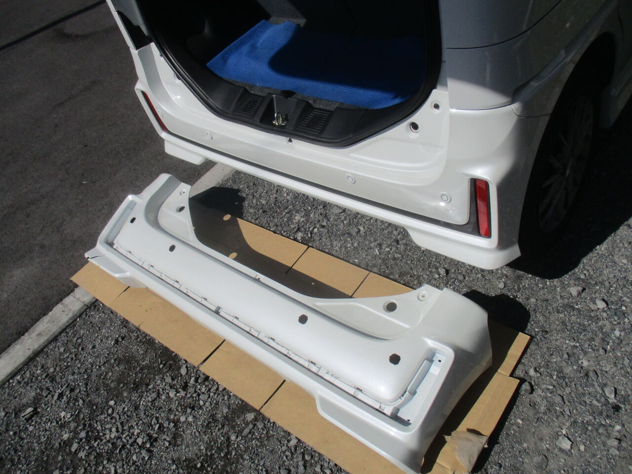 スペーシア カスタム MK53S リアバンパー スペーシア カスタム MK53S リアバンパー