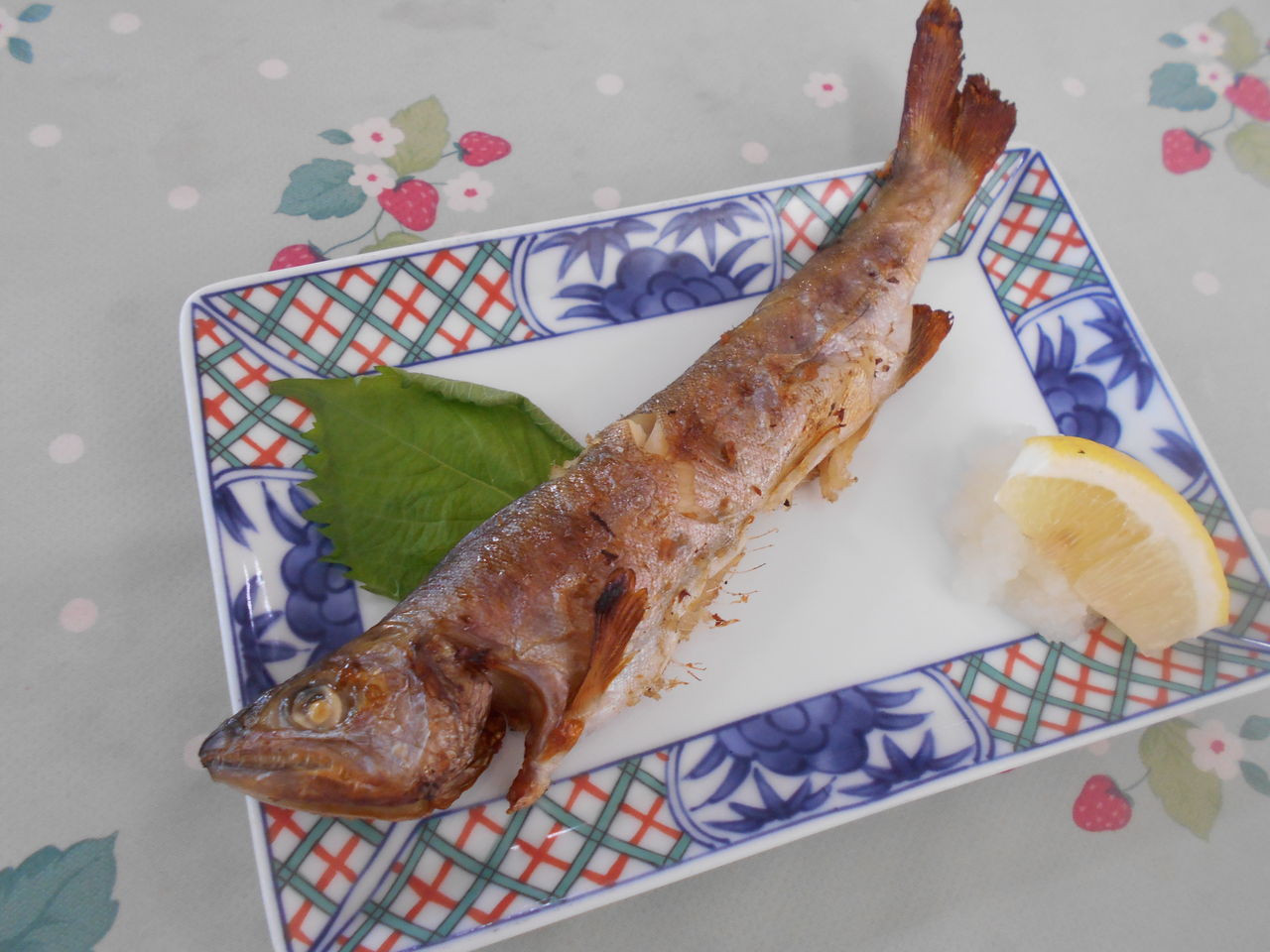 ヤマメの塩焼き さわやか 日記 ヤマメの塩焼き さわやか 日記