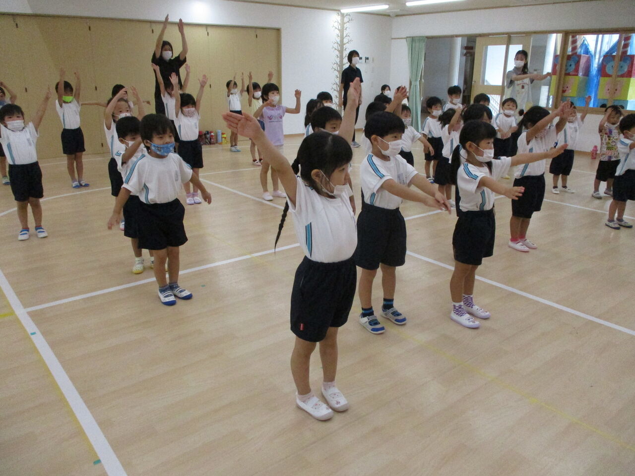 運動会の練習が始まりました さわやか 日記