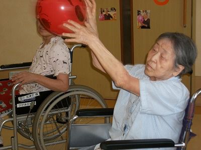 風船バレー ひびきのもり さわやか 日記
