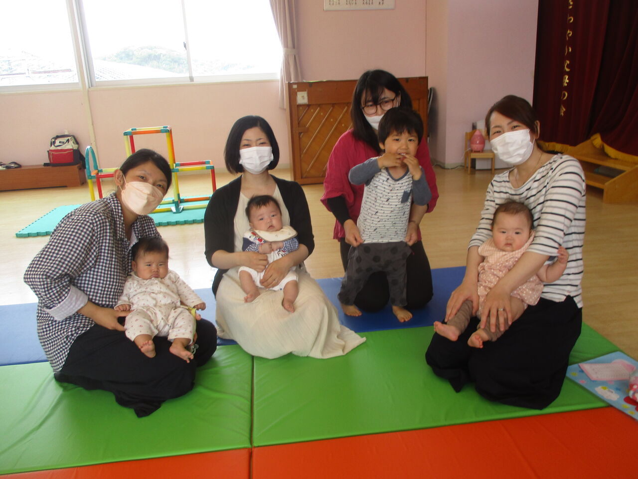 第１回 育児サークルぴょんぴょんクラブ だきしめ保育園 さわやか 日記