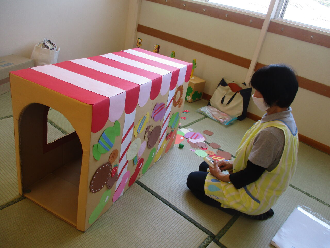 手作りおもちゃが出来ています 第１弾 だきしめ保育園 さわやか 日記