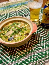 さばと卵のチゲ