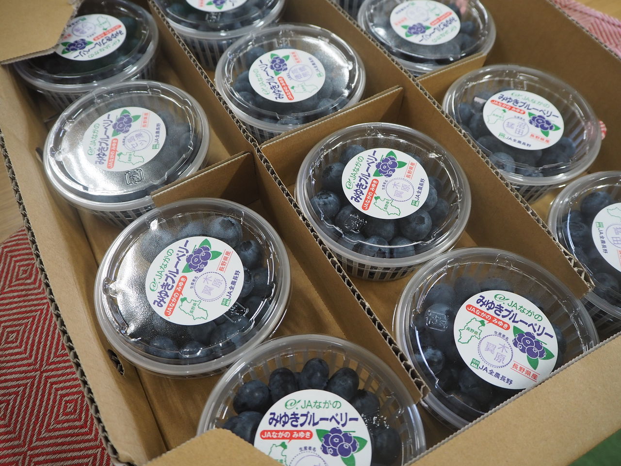 初夏を代表するフルーツ 兎追いしかの山の 生ブルーベリー 好評販売中 Asamana Manager S Blog