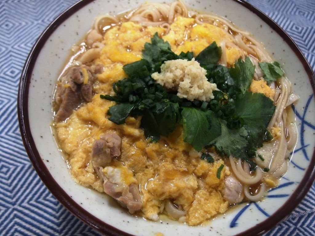 当園マネージャー手作り ａｒｉｋｏの食卓 かきたまうどん Asamana Manager S Blog