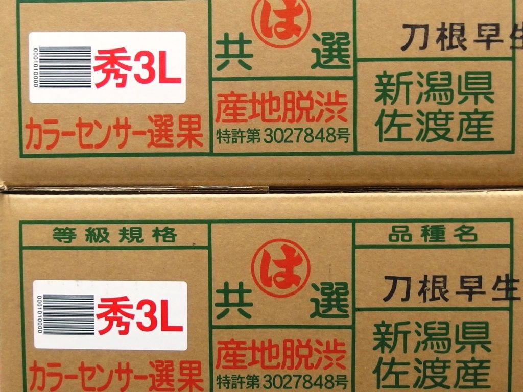 佐渡特産 おけさ 刀根早生 柿 好評販売中 Asamana Manager S Blog