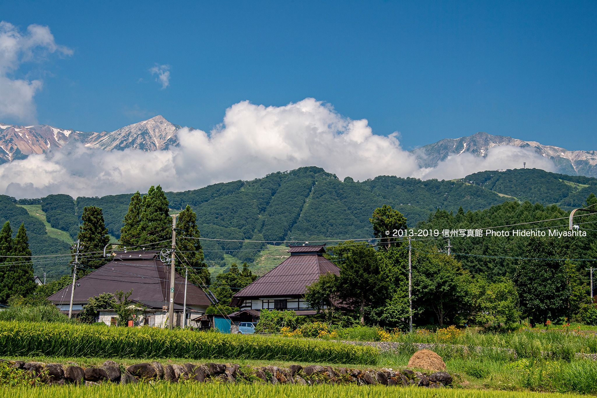 長閑な風景 : 信州写真館