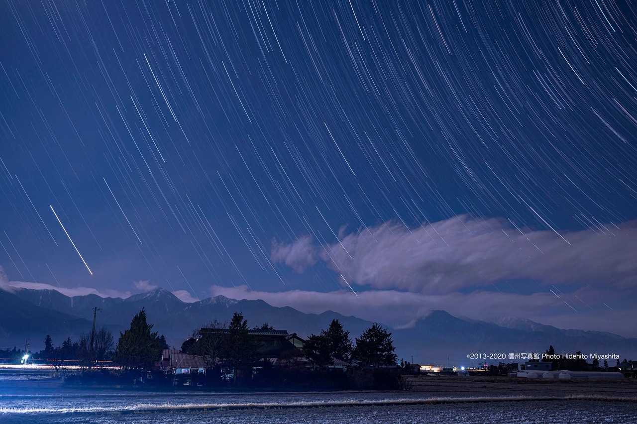 安曇野の夜