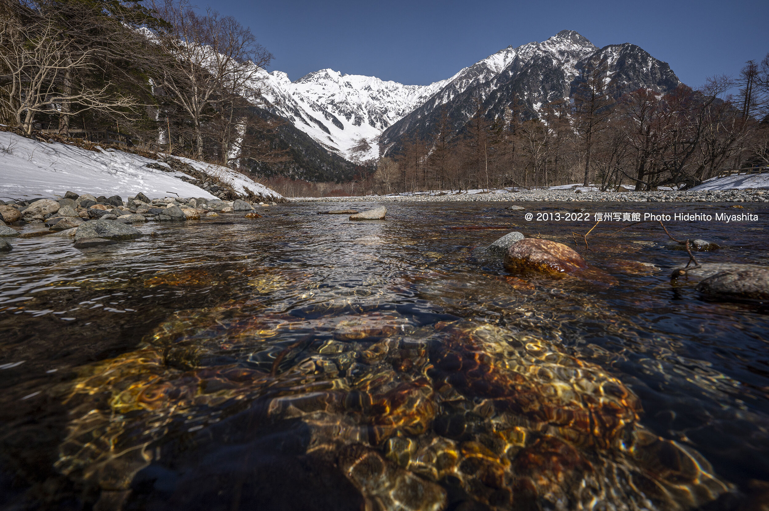 煌めく水面 : 信州写真館