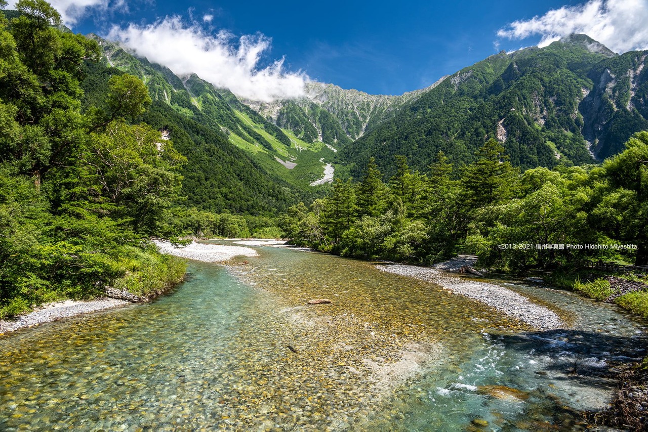 去年の上高地