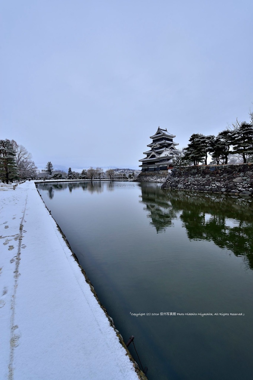 雪の降った朝に