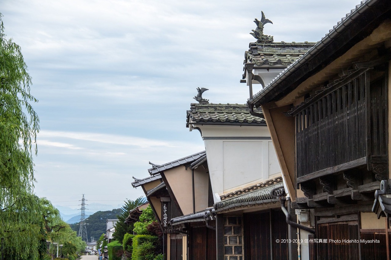 うだつのある街並み