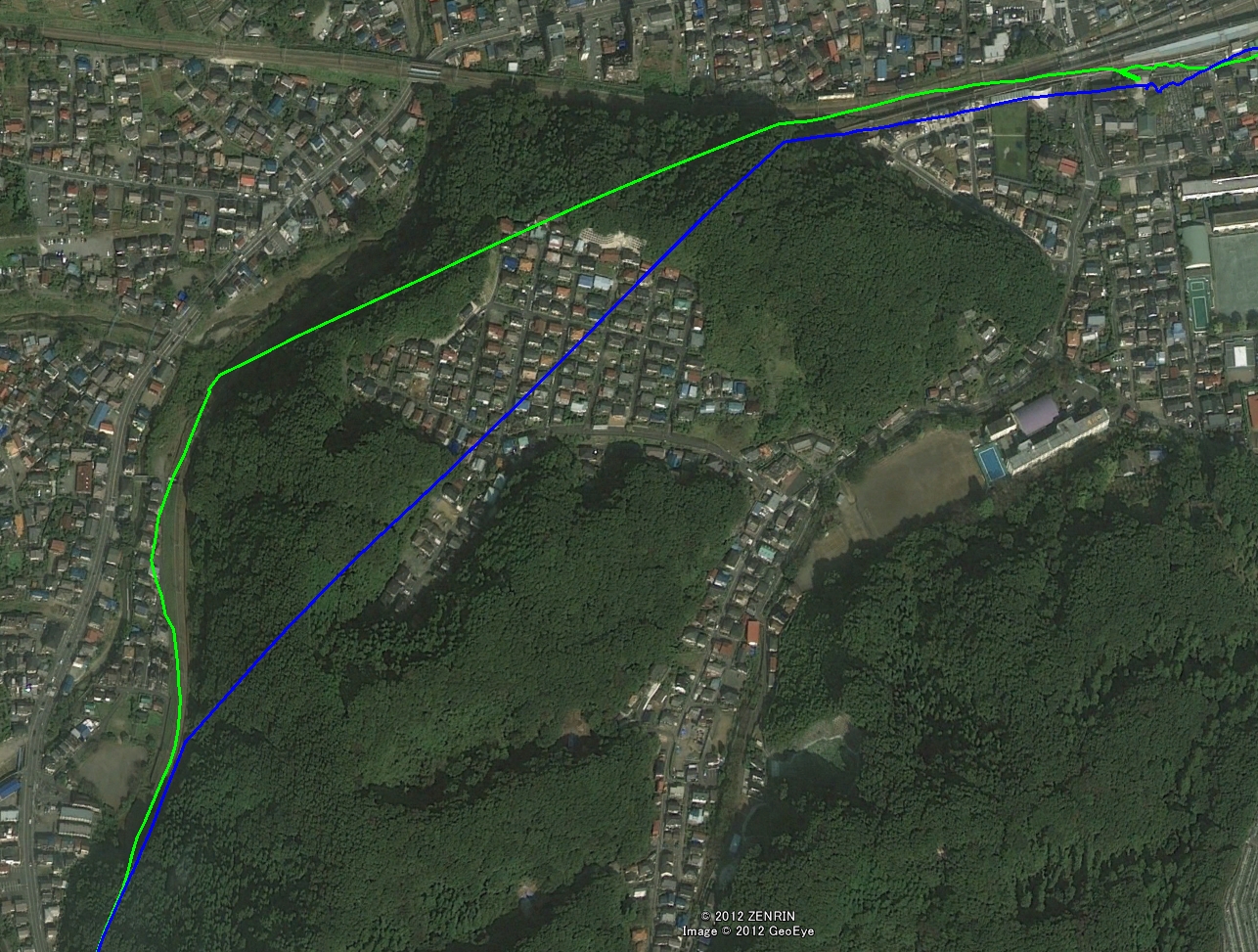 Gps ロガー軌跡比較 Gt 730fl S Vs V 990 高尾山にて 翔星ワールド雑談 Gps ロガー軌跡比較 Gt 730fl S Vs V 990 高尾山にて 翔星ワールド雑談