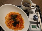 ナスとベーコンのトマトパスタセット@タリーズ