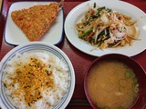 アジフライ定食@まいどおおきに食堂