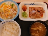 豚焼肉定食@松屋
