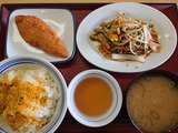 魚フライ定食@まいどおおきに食堂