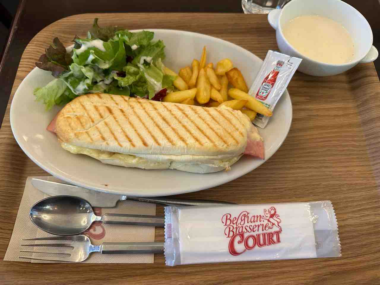 【北海道から発送】フランス製　ジアン★Volupte★サンドイッチプレート 北海道から発送】フランス製 ジアン☆Volupte☆サンドイッチプレート