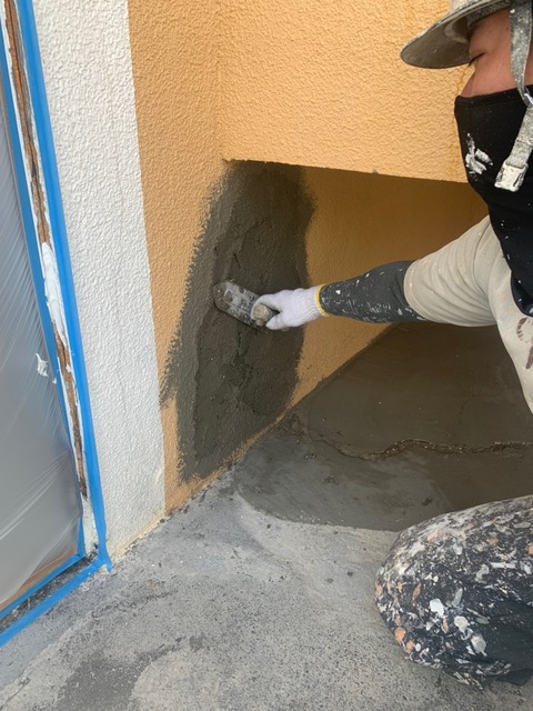 山根ビル南西方向端壁防水工事_191217_0446