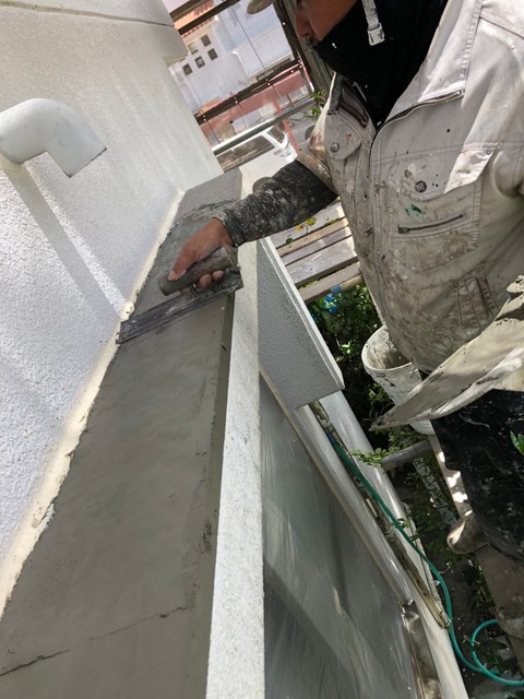 手すりセメント