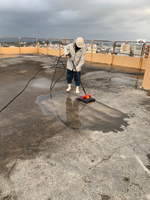 山根ビル南西方向端壁防水工事_191217_0406