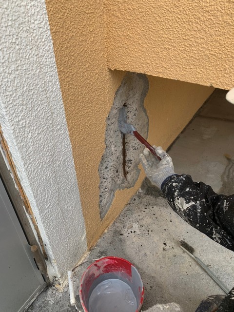 山根ビル南西方向端壁防水工事_191217_0416