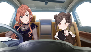 シャニマス なんだこの夏葉専用背景 車でpを待ってるみたいなシチュエーションなら使えるか シャニマスまとめ速報