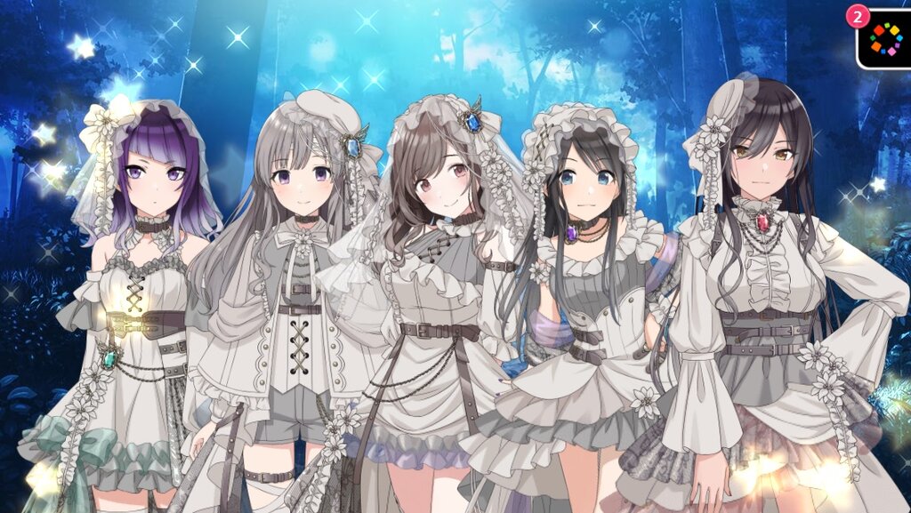 アイドルマスター シャニマス かぜかんむりのこどもたち 幽谷霧子 イラスト 衣装に対する反応