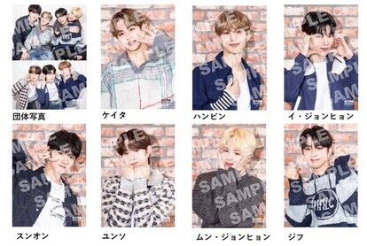 『韓流ぴあ』3月号　韓流ぴあSHOP限定　L判生写真8枚セット　EVNNE