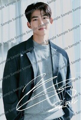 テギョン（２PM）の複製サイン入りポストカード