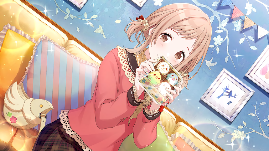 シャニマス 何度見てもアイドルのちびキャラは可愛いな いい匂いもする プロデューサー部open速報 シャニマス
