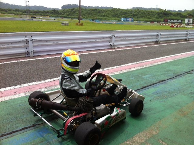 レーシングカートの練習会 新東京サーキット 得るものが大きい 