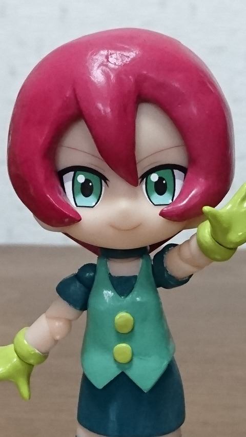 顔アップ