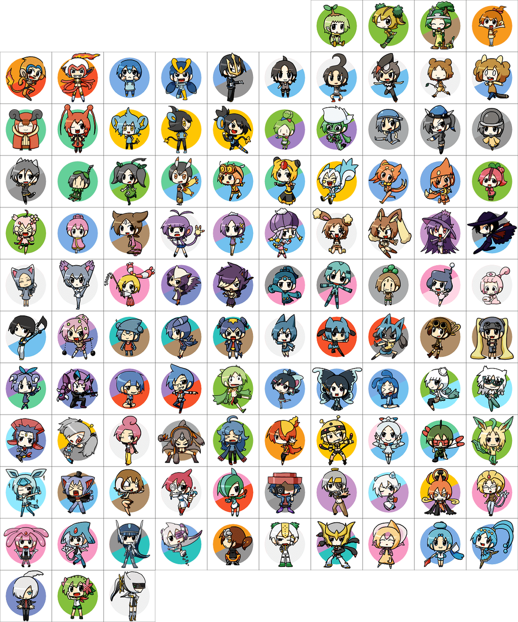 オレがちまちま描いてたポケモン擬人化絵が721枚制覇した 樹箱