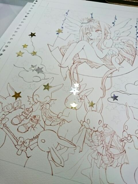 コピックイラストメイキング 本の表紙編 きゃべつ通信 うぽぽ日記 コピックイラストメイキング 本の表紙編 きゃべつ通信 うぽぽ日記