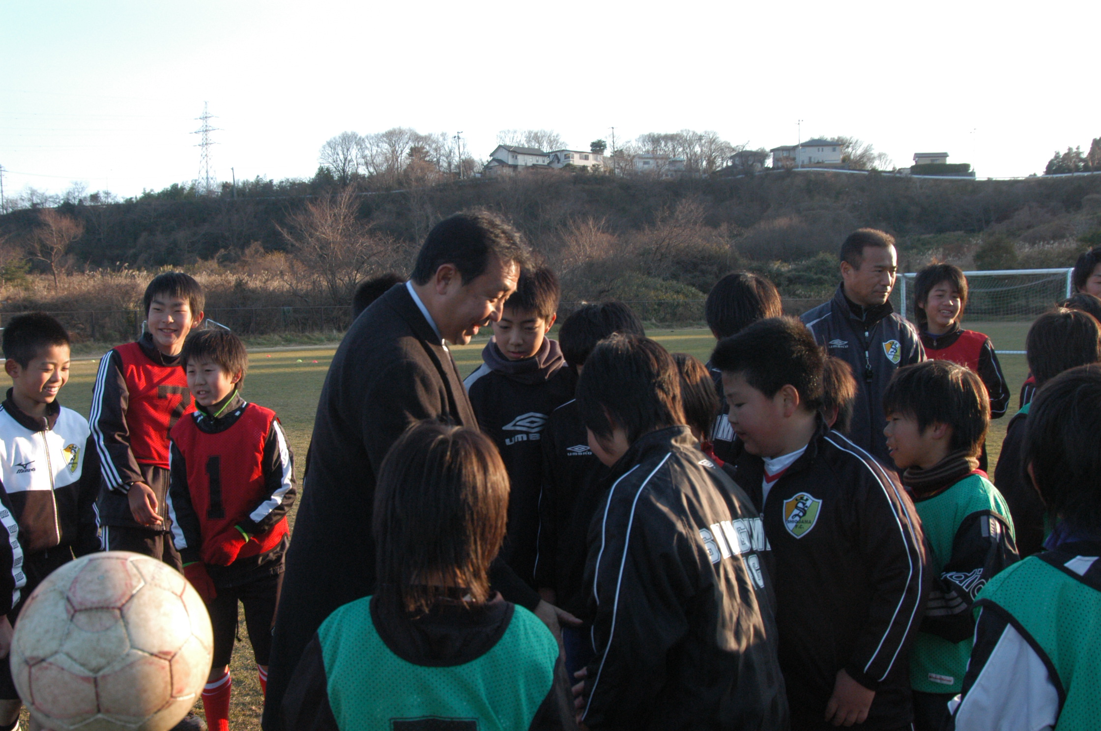 技術委員長が視察に 塩釜fc前理事長の日記